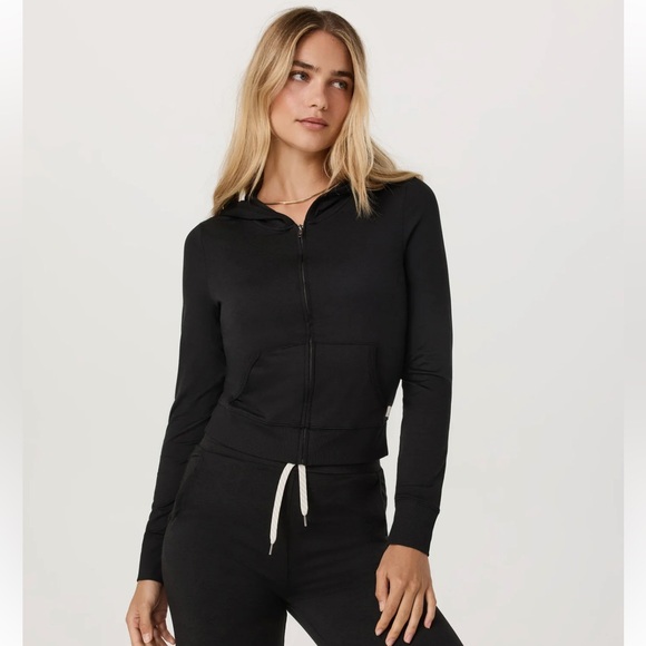 Vuori Tops - Vuori Halo Mini Full Zip Hoodie